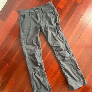 Prana Halle Gray Women’s Hiking Pants Size 0 Short